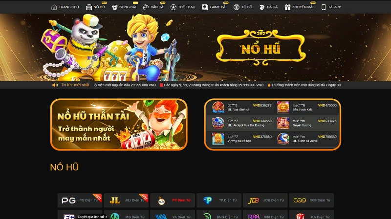 Tổng quan về sảnh game nổ hũ 88VN